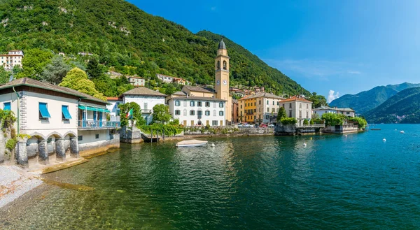 Vista Panoramica Laglio Paese Sul Lago Como Lombardia Italia — Foto Stock