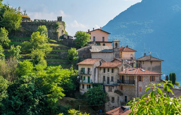 Scenic Sight Nesso Beautiful Village Lake Como Lombardy Italy — Stock Photo, Image