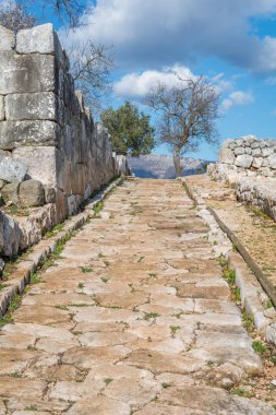 Norba, Antik şehir Lazio Monti Lepini, Latina eyaletinin, Lazio, İtalya Batı kenarında.