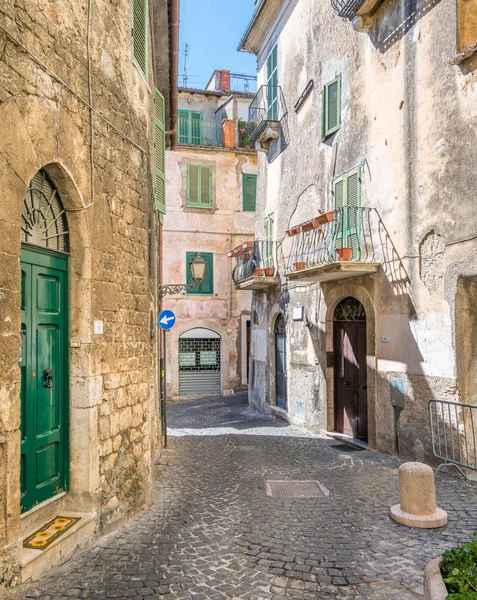 Vistas Panorâmicas Alatri Província Frosinone Lazio Itália Central — Fotografia de Stock