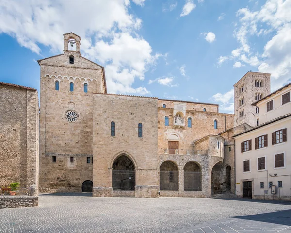 Vista Panorámica Anagni Provincia Frosinone Lacio Centro Italia — Foto de Stock