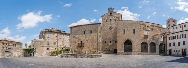 Vista Panorámica Anagni Provincia Frosinone Lacio Centro Italia — Foto de Stock