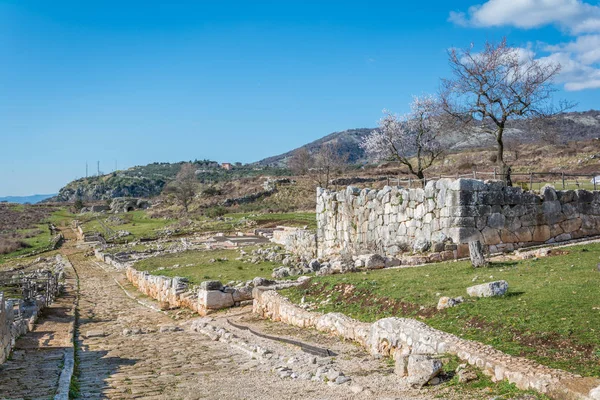 Norba Antica Città Del Lazio Margini Occidentali Dei Monti Lepini — Foto Stock