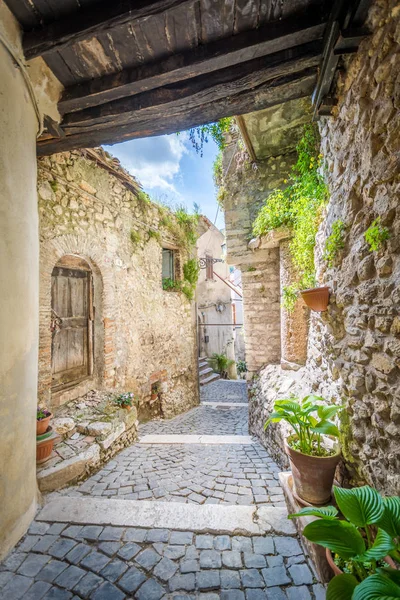Arsoli ローマ県 ラティウムのイタリア中部の農村で風光明媚な光景 — ストック写真