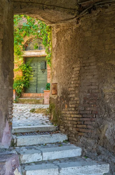 Scenic Sight Capena Picturesque Village Province Rome Lazio Italy — Stock Photo, Image