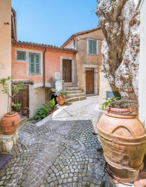 Cervara di Roma, Roma eyaleti, Lazio (İtalya eski kırsal köy).