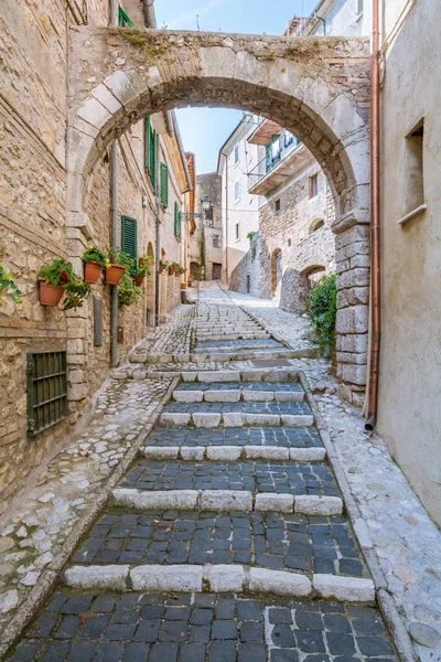 Casperia Village Rural Médiéval Dans Province Rieti Latium Italie — Photo