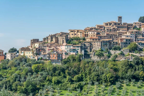 Casperia Middeleeuwse Landelijk Dorp Provincie Rieti Lazio Italië — Stockfoto
