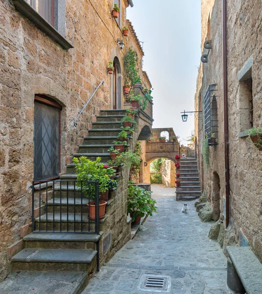 Civita Bagnoregio Den Berömda Döende Staden Provinsen Viterbo Lazio Italien — Stockfoto