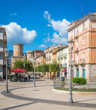 Fondi, Latina eyaletinin, Lazio, Orta Italya'nin doğal görünürde.
