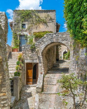 Doğal göz önünde Labro, eski köy Rieti Eyaleti, Lazio, İtalya.