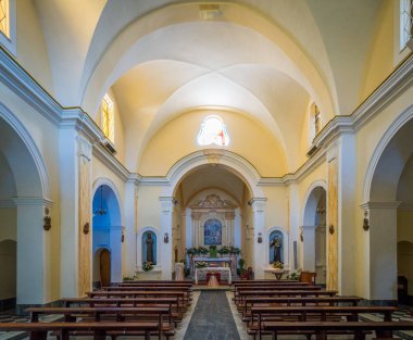 Gaeta, Latina eyaletinin, Lazio, Orta Italya'nin Montagna Spaccata kutsal alan. 