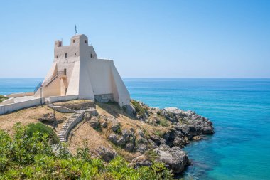 Sperlonga 'da Truilli Kulesi, Latina Eyaleti, Lazio, orta Italya.