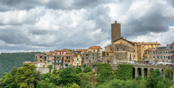 Nemi Hermoso Pueblo Lago Provincia Roma Lazio Italia — Foto de Stock