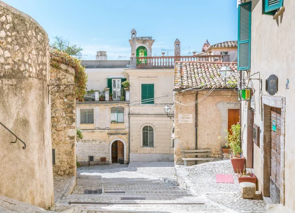 Roccantica Rural Medieval Village Rieti Province Lazio Italy — Stock Photo, Image