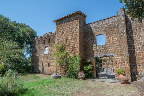 Charlemagne Castle Sutri Viterbo Province Lazio Italy — Stock Photo, Image