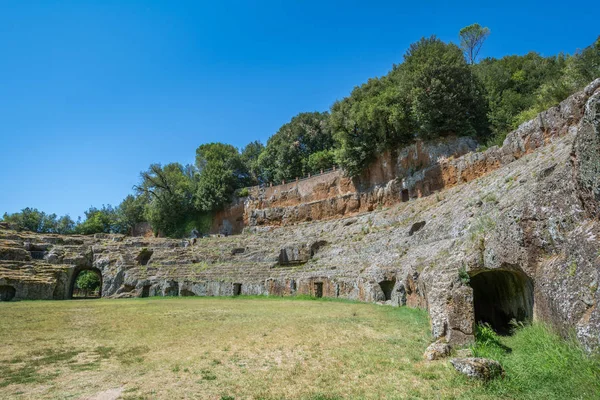 Roman Amphitheatre Sutri Viterbo Province Lazio Italy — Stock Photo, Image