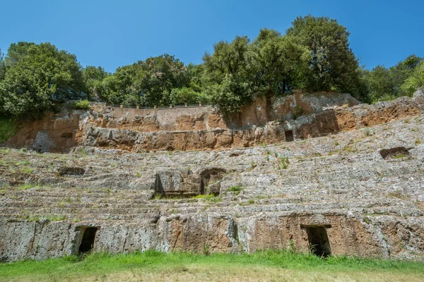 Anfiteatro Romano Sutri Província Viterbo Lazio Itália — Fotografia de Stock