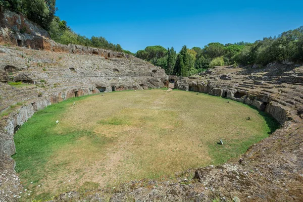 Roman Amphitheatre Sutri Viterbo Province Lazio Italy — Stock Photo, Image