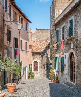 Bir yaz öğleden sonra Roma eyaleti, Lazio, Orta Italya'nin Tivoli. 