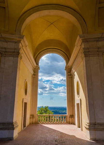 Doğa Manzaralı Villa Este Tivoli Lazio Orta Italya Nin Görünümünde — Stok fotoğraf