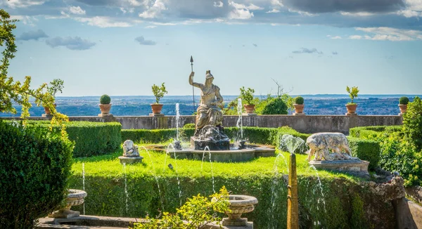 Rometta Fontána Villa Este Tivoli Římské Provincie Lazio Střední Itálie — Stock fotografie