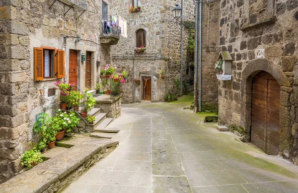 Vitorchiano Middeleeuwse Italiaanse Dorp Provincie Viterbo Lazio Italië — Stockfoto