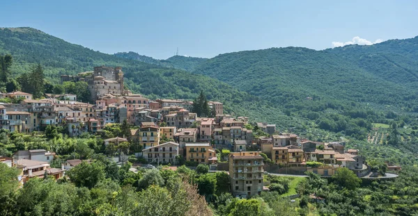 Arsoli Panoramic Sight Rome Province Lazio Italy — Stock Photo, Image