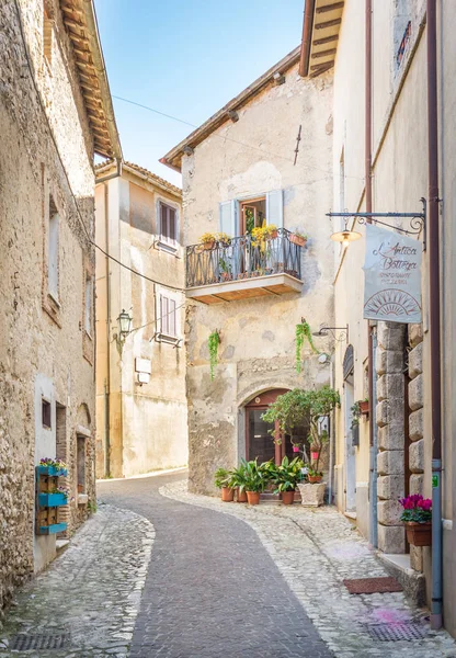 Vista Panorâmica Fara Sabina Aldeia Rural Província Rieti Lácio Itália — Fotografia de Stock