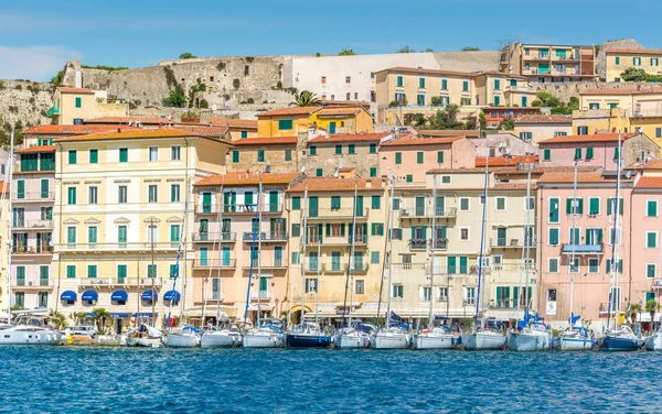 Porto Ferraio Elba Eiland Toscane Italië — Stockfoto