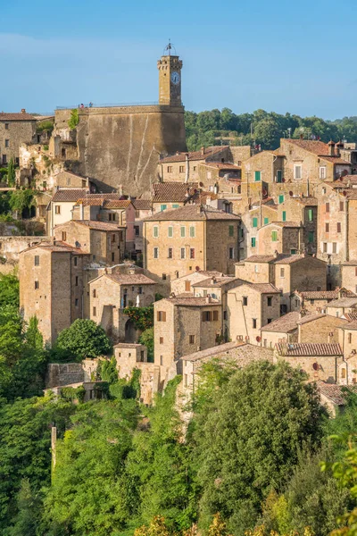 나노는 지방의 토스카 이탈리아에서에서의 파노라마 — 스톡 사진