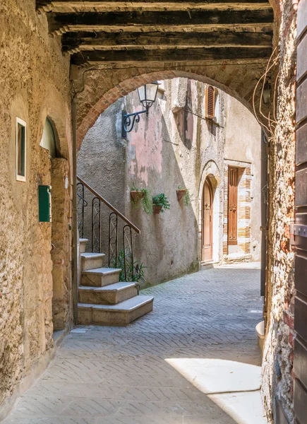 Scenic Sight Capalbio Pittoresk Dorpje Provincie Grosseto Toscane Italië — Stockfoto