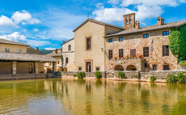 Picturesque Bagno Vignoni San Quirico Orcia Province Siena Тоскана Италия — стоковое фото