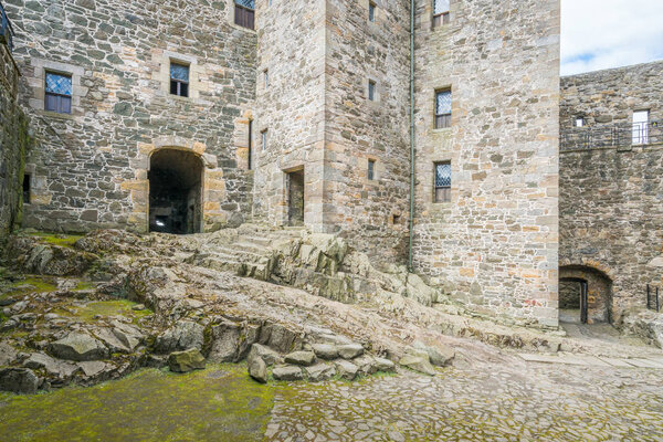 Blackness Castle, near the omonimous village in the council area of Falkirk, Scotland.