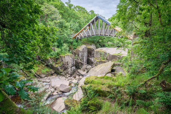 Bracklinn Falls Scenic Nature Landscape Callander Small Town Council Area — Stock Photo, Image