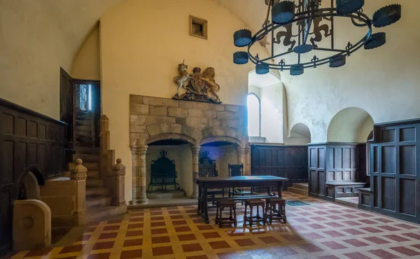 Indoor Sight Doune Castle Medieval Stronghold Village Doune Stirling District — Stock Photo, Image