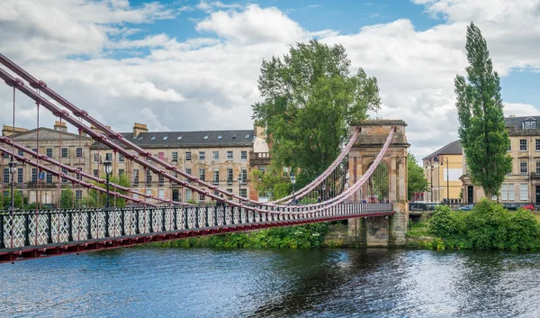 South Portland Street Hangbrug Glasgow Schotland — Stockfoto