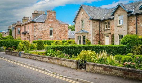 Inverness Scottish Highlands Ness Bank Sokağı — Stok fotoğraf