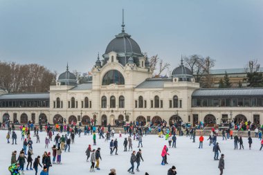 Budapeşte Şehir Parkı, Macaristan içinde buz pateni.