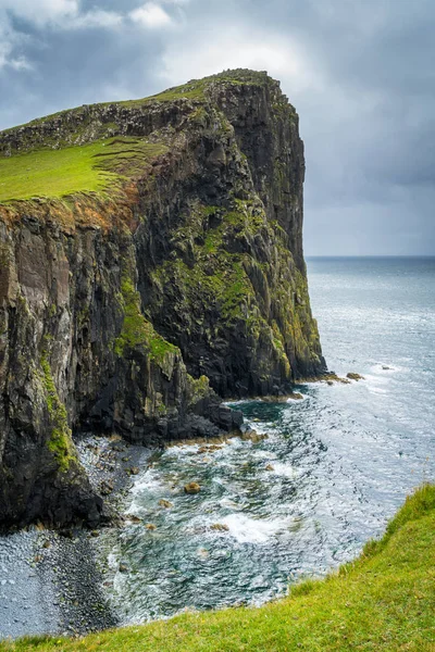 Acantilados Escénicos Cerca Neist Point Isla Skye Escocia —  Fotos de Stock