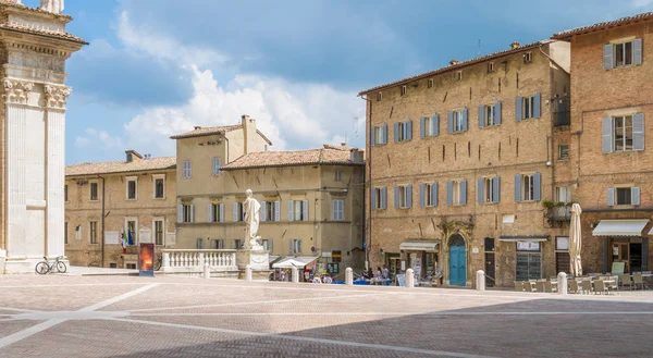 Plaza Del Rinascimento Urbino Ciudad Patrimonio Humanidad Región Las Marcas — Foto de Stock