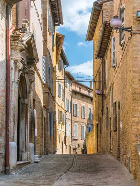 Vista Panorámica Urbino Ciudad Patrimonio Humanidad Región Las Marcas Italia —  Fotos de Stock