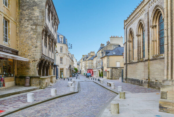 Scenic view in Bayeux, Normandy, France.