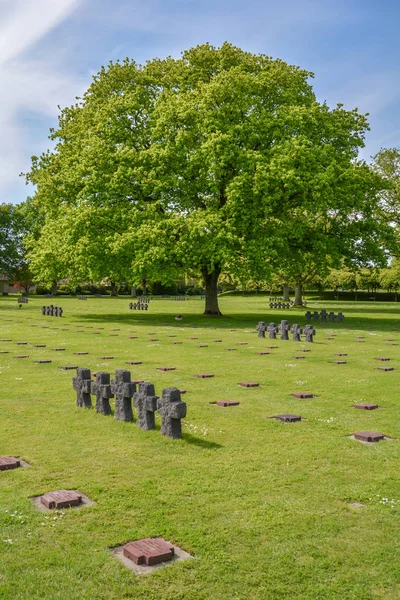 ノルマンディーのラ Cambe ドイツ戦争墓地 フランス — ストック写真