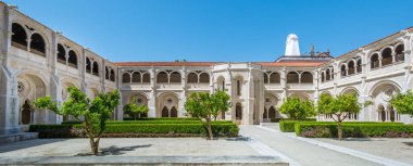 Silence Cloister, Alcobaca, Portekiz