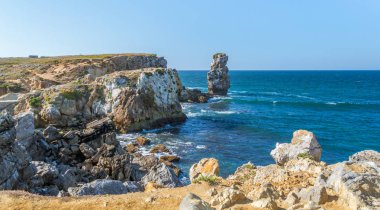 Peniche, Oeste subregion, Portekiz manzaralı kıyı manzarası