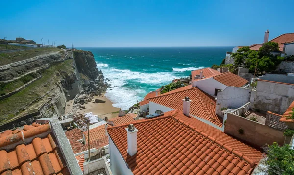 Vista Panorâmica Azenhas Mar Sintra Portugal — Fotografia de Stock