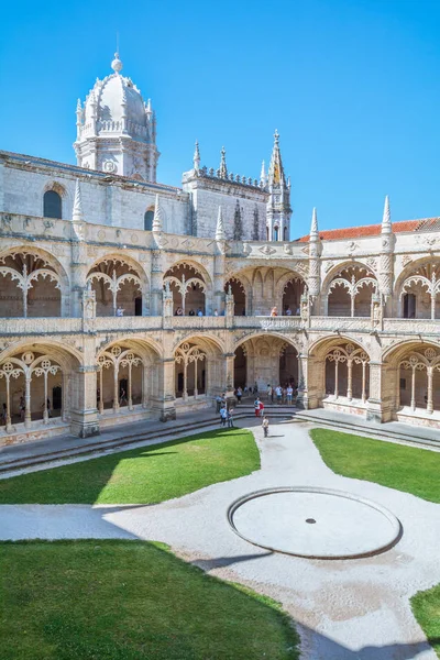 Панорама Монастиря Jeronimos Лісабон Португалія — стокове фото