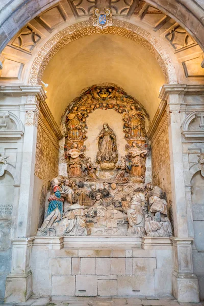 Capilla San Bernardo Monasterio Alcobaca Alcobaca Portugal — Foto de Stock