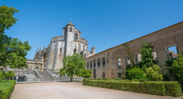 Gyönyörű Convento Cristo Tomar Portugália — Stock Fotó